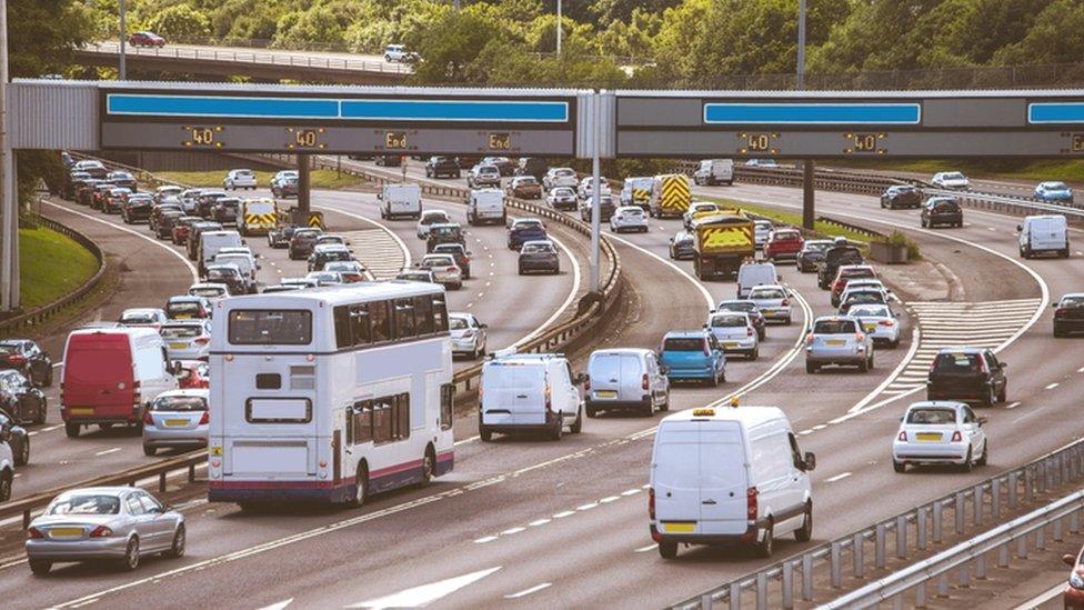 Motorway traffic