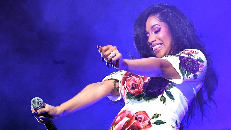 Cardi B at the Hot 107.9 Birthday Bash