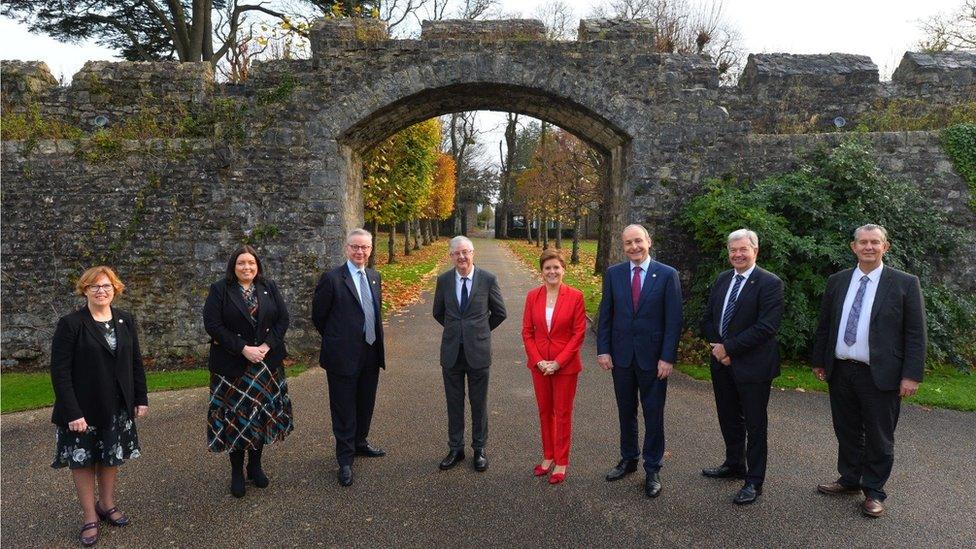 Delegates at British Irish Council summit