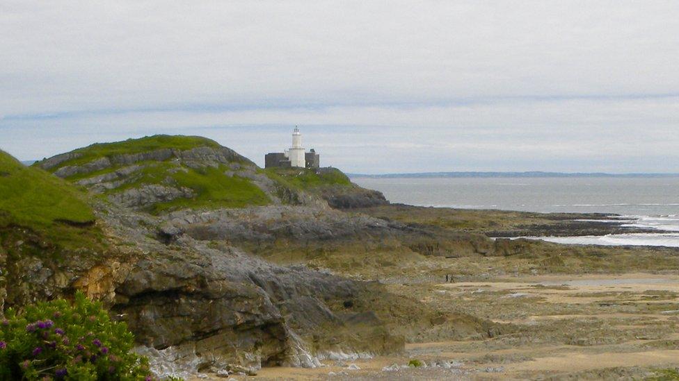 Dianne Browne took this picture of Mumbles lighthouse