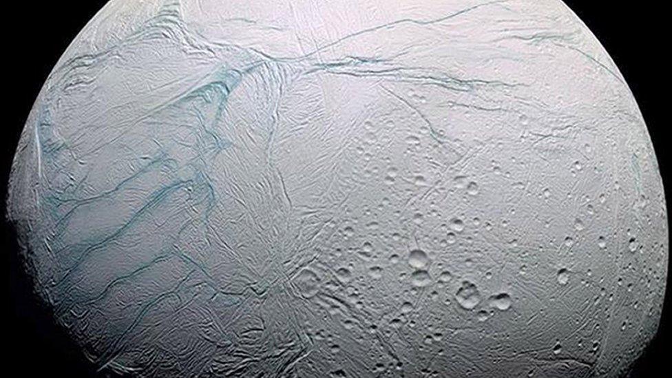 Enceladus, one of Saturn's moons, could hold alien life