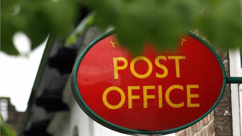 Post Office sign