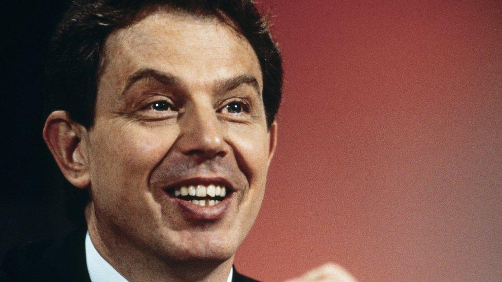 Tony Blair in 1997