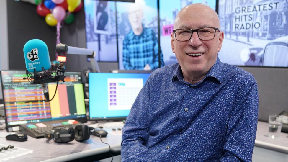 File photo dated 29/03/23 of radio presenter Ken Bruce in the Greatest Hits Radio studio