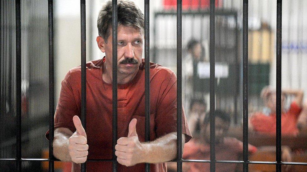 Viktor Bout at the Criminal Court in Bangkok, 209.