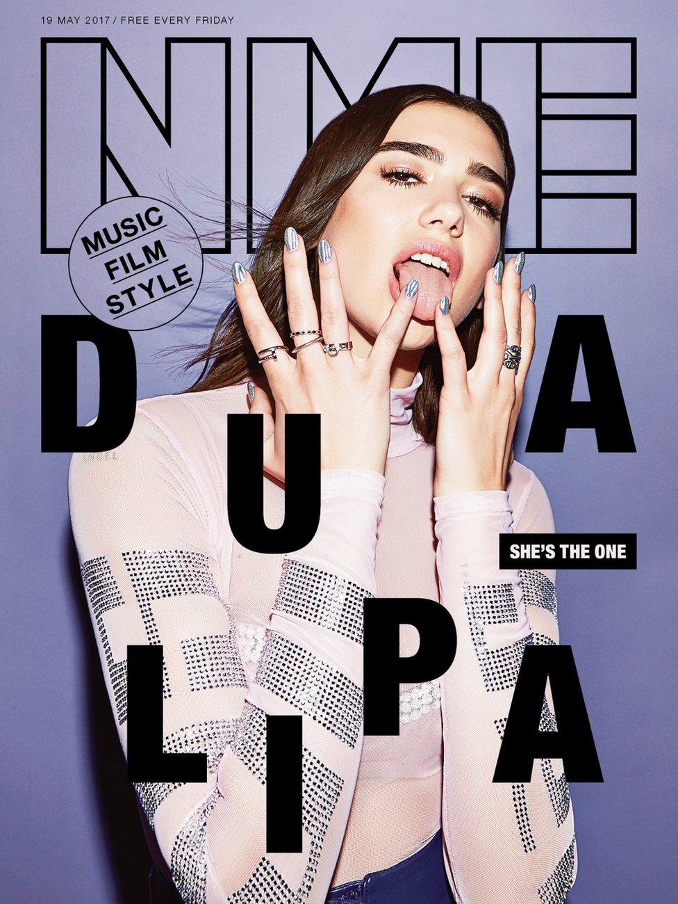 Dua Lipa's NME cover