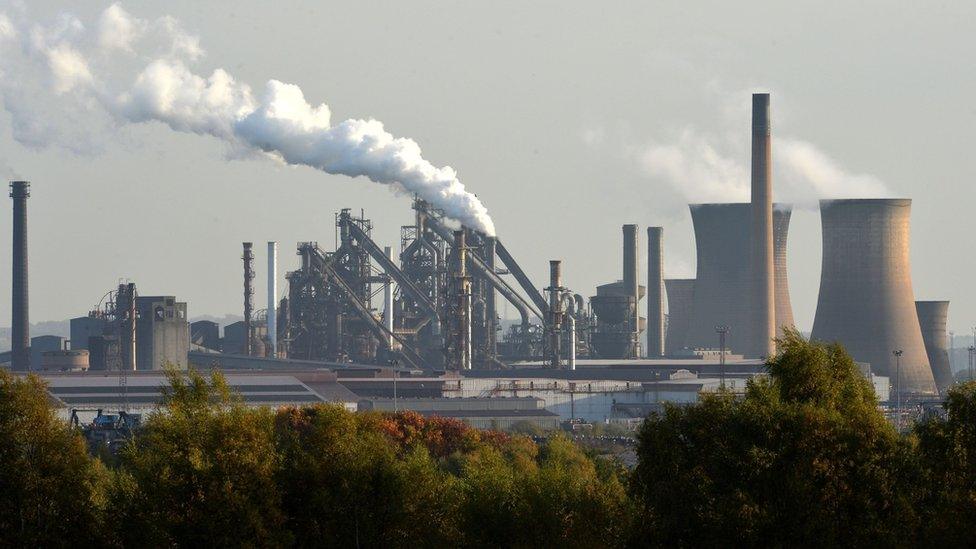 Scunthorpe steel works