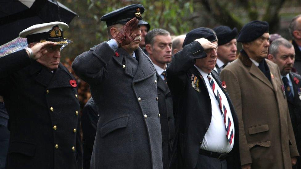 Veterans in Dunblane