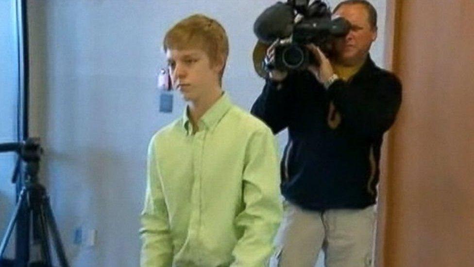 Ethan Couch appears in court in 2013