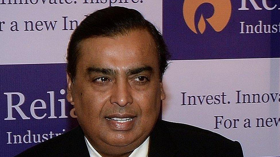 Mukesh Ambani.