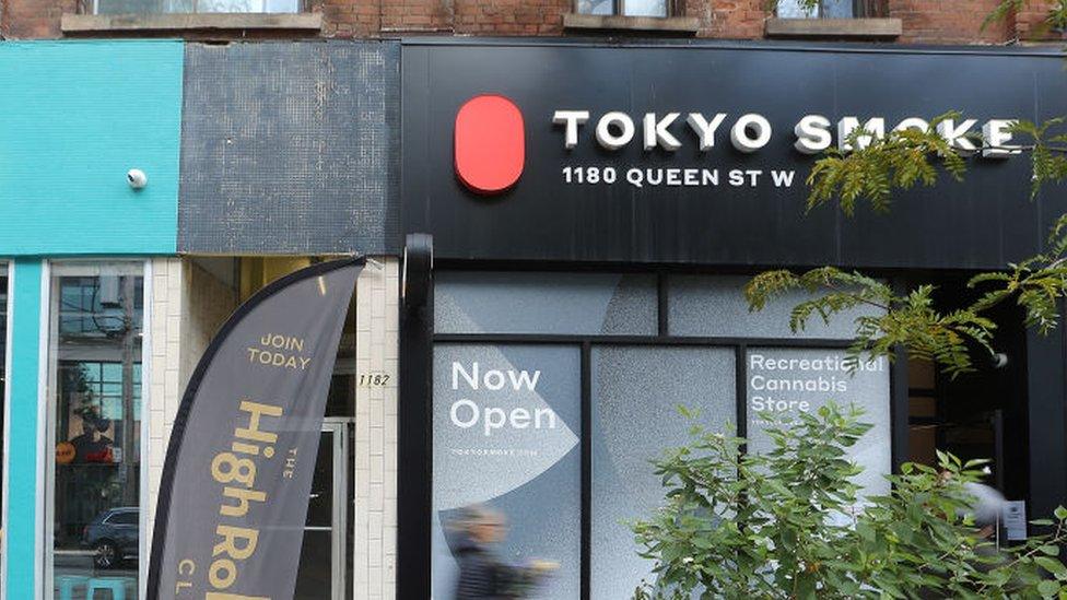 A Tokyo Smoke store in Toronto