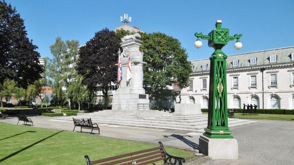 The cenotaph