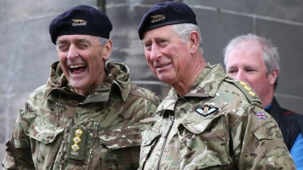 The Duke of Westminster and the Prince of Wales