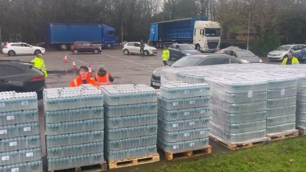 Bottled water station in Tunbridge Wells