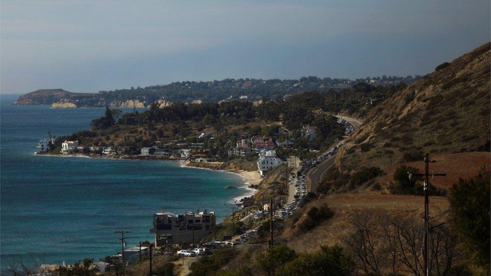 Homes in Malibu, California