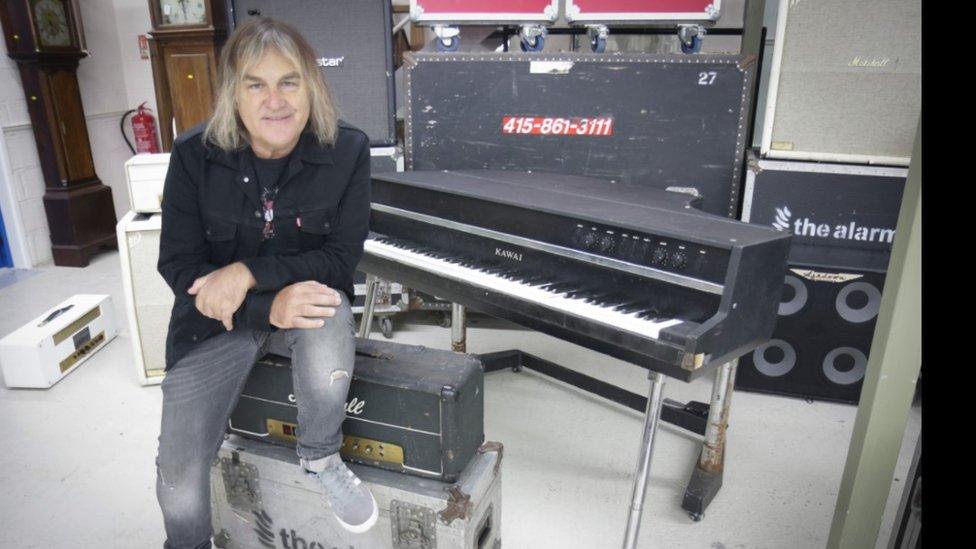 Piano and Mike Peters