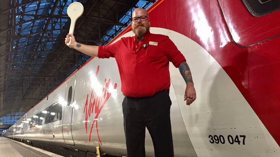 Rob Gregory, train dispatcher at Manchester Piccadilly station