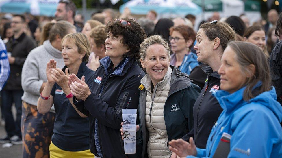 crowds at maritime festival in Derry