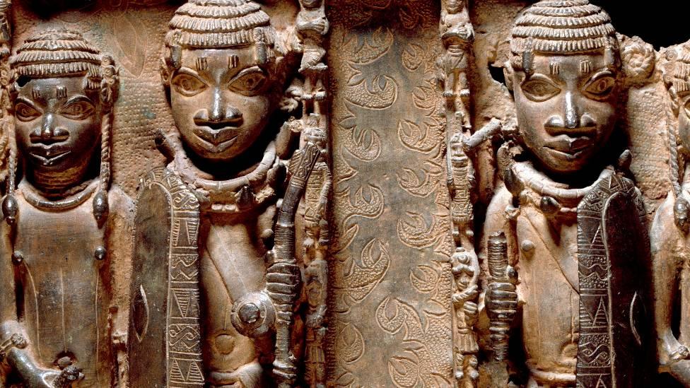 Benin Bronzes were taken from the ancient city by the British army