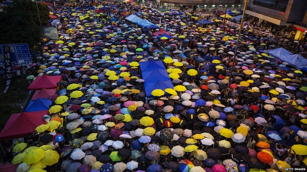 Protests in Hong Kong (Oct 2014)