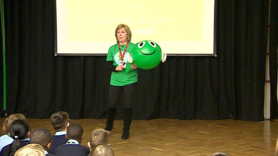 NSPCC talk in school