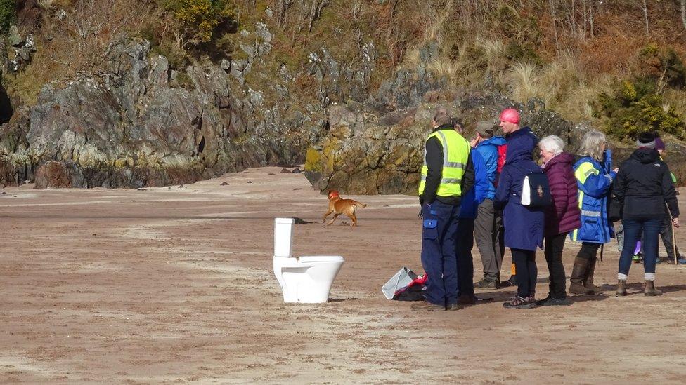 Gairloch protest