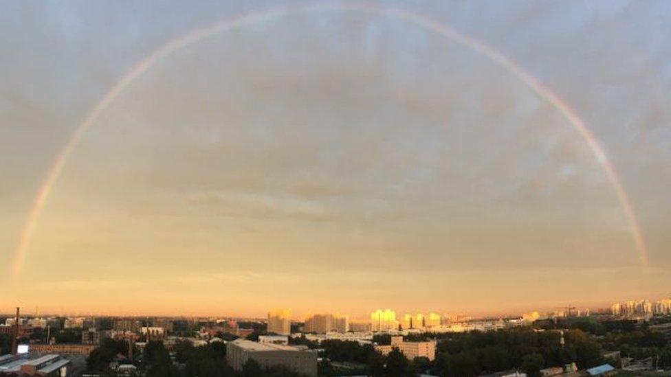 Rainbow over Beijing