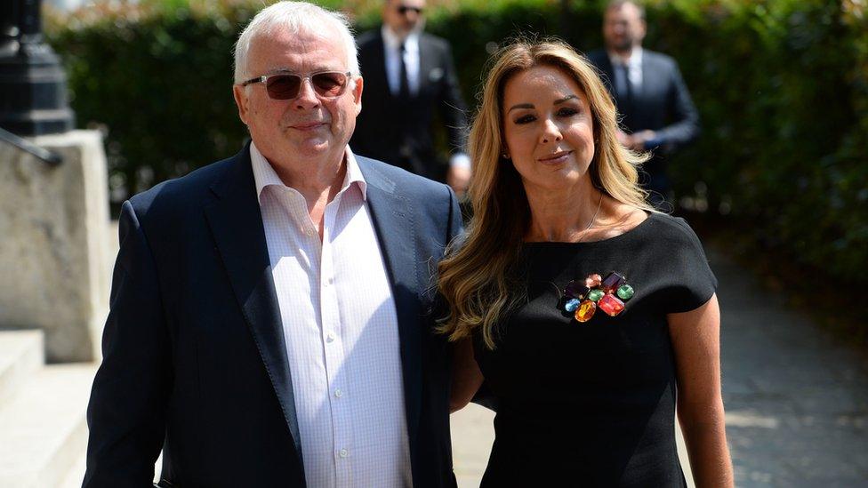 Christopher Biggins and Claire Sweeney