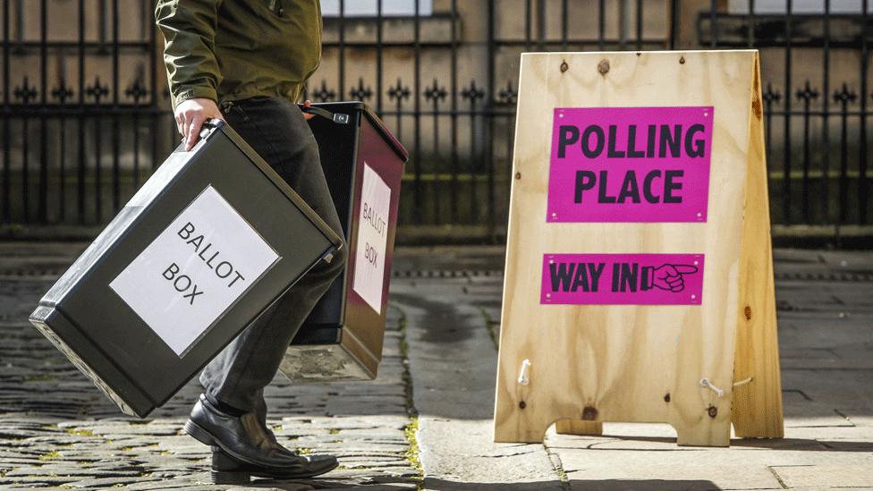 Ballot boxes