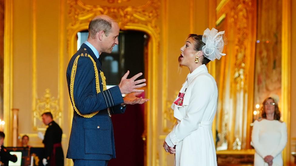 Mary Earps with MBE