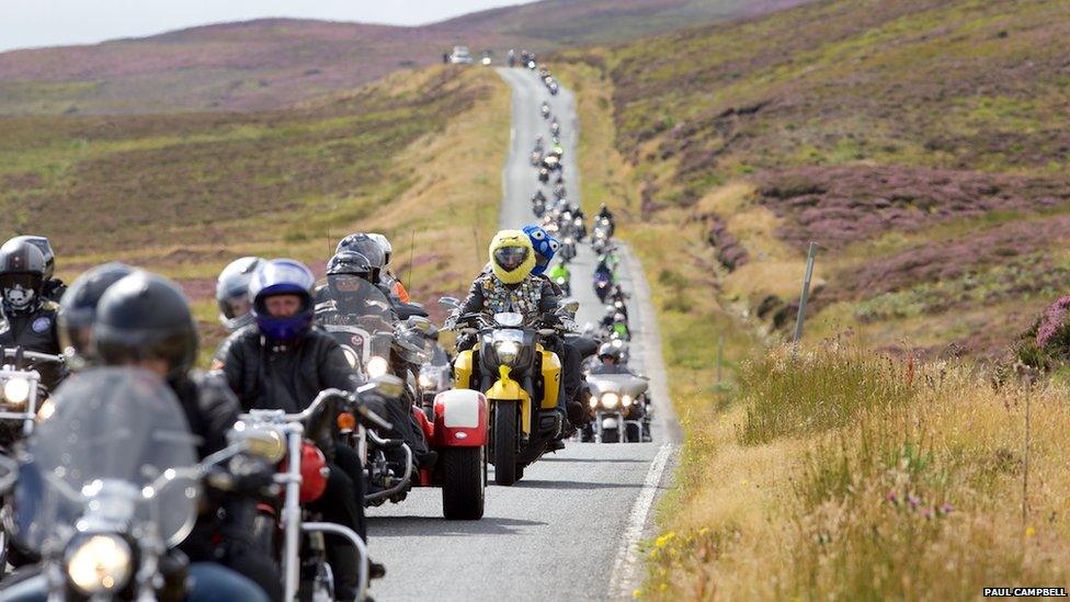 Thunder in the Glens riders