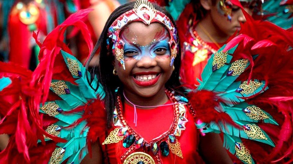 Girl at carnival