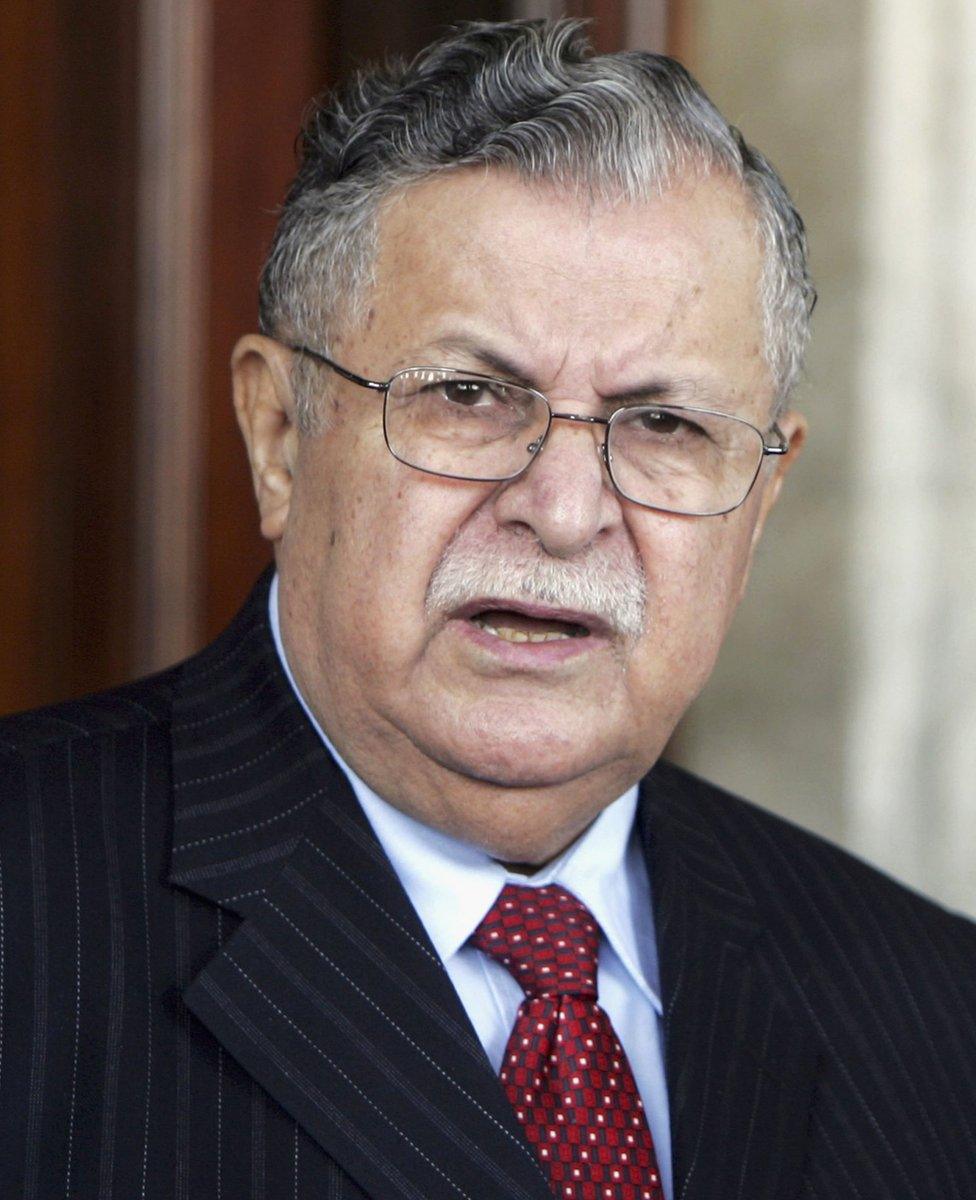 Jalal Talabani in 2006