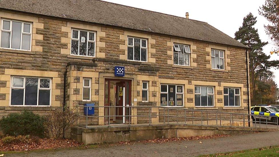 Forres police station