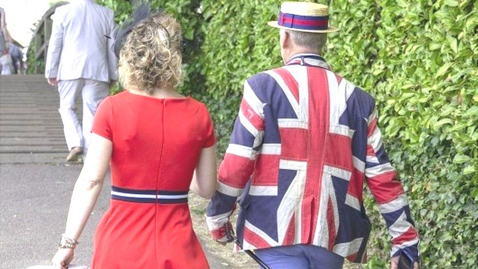 Spectators at Henley regatta