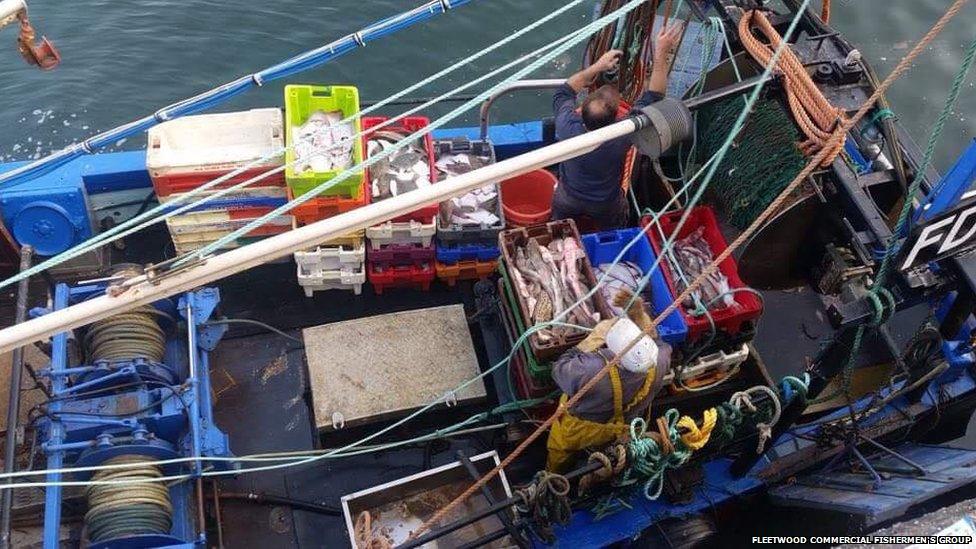 Fleetwood fishing vessel