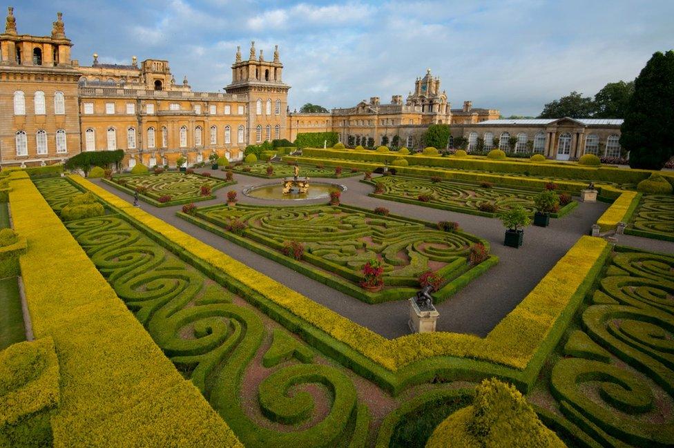 Blenheim Palace Italian Garden