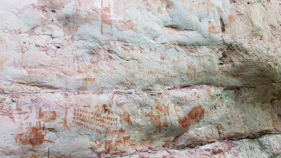 Rock art in the Amazon