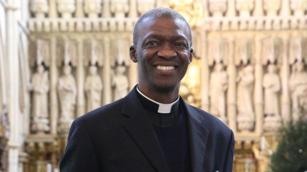 The Reverend Karowei Dorgu who is to be the 13th Bishop of Woolwich