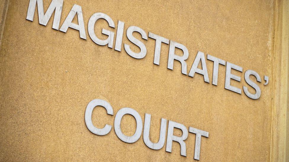 Magistrates Court sign