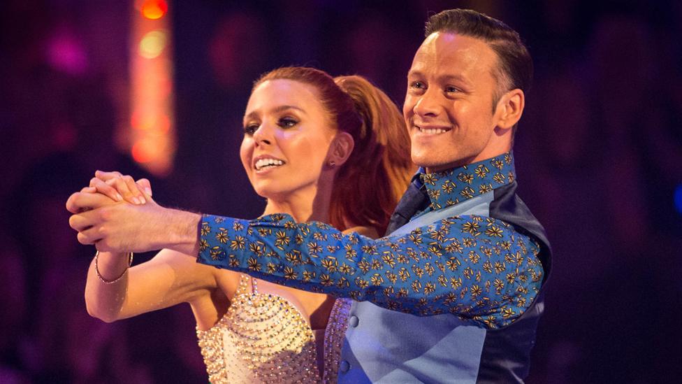 Kevin Clifton and Stacey Dooley