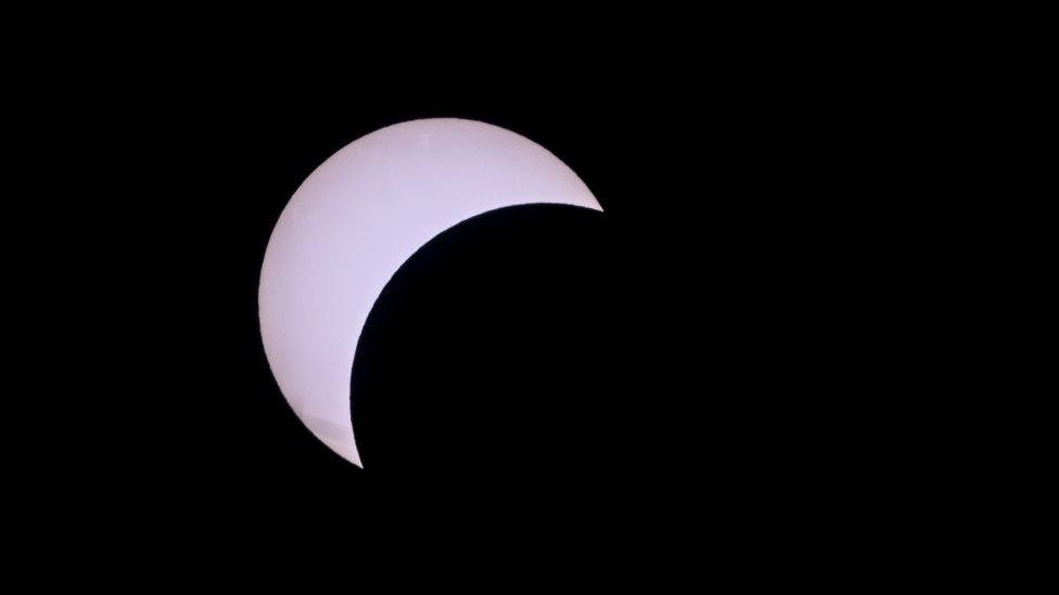 Partial solar eclipse