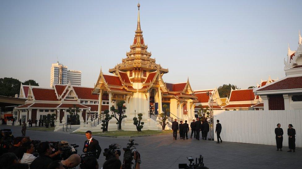 Debsirindrawas temple in Bangkok