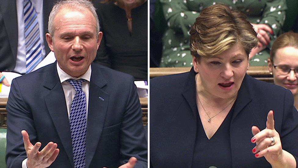 David Lidington and Emily Thornberry