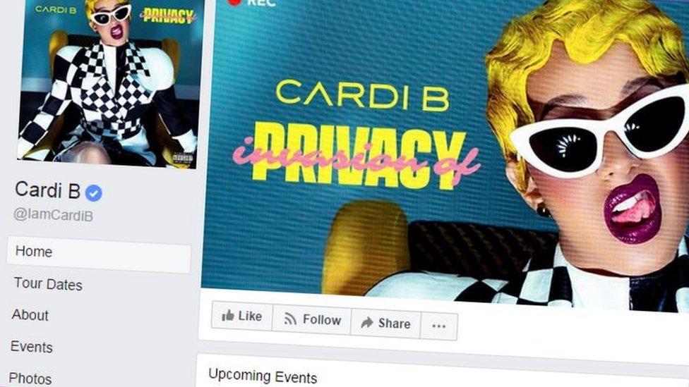 Cardi B Facebook