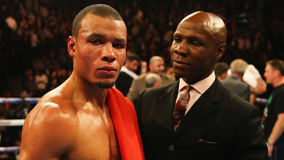 Chris Eubank Jr and Chris Eubank