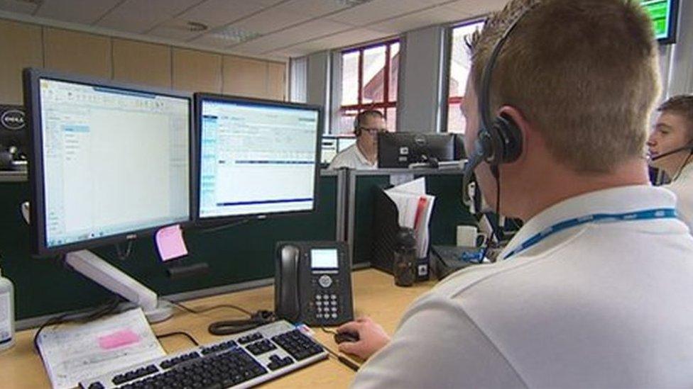 NHS 111 call centre