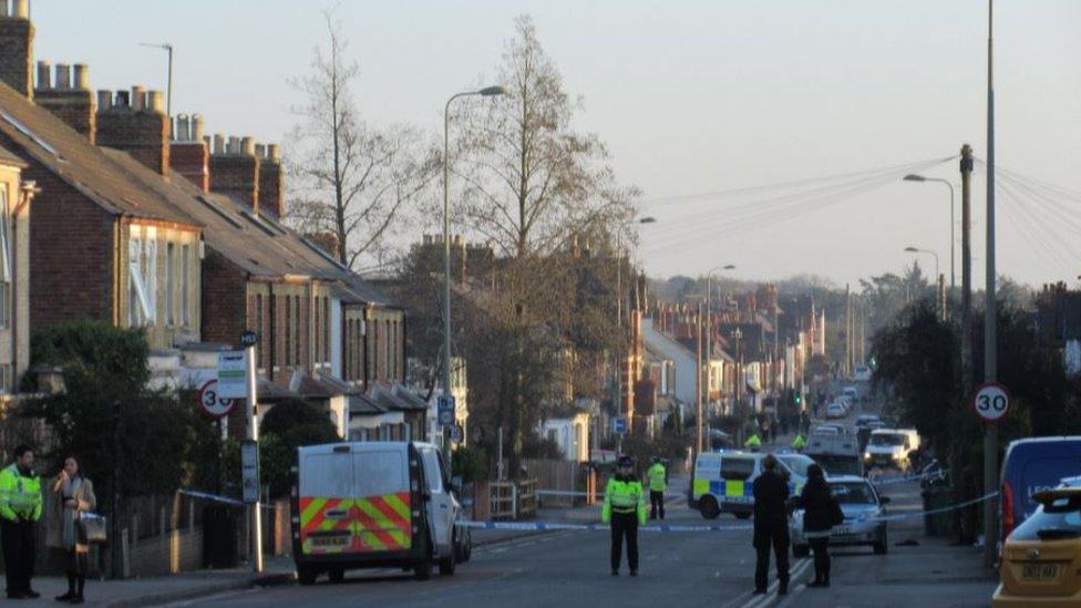 Windmill Road cordon