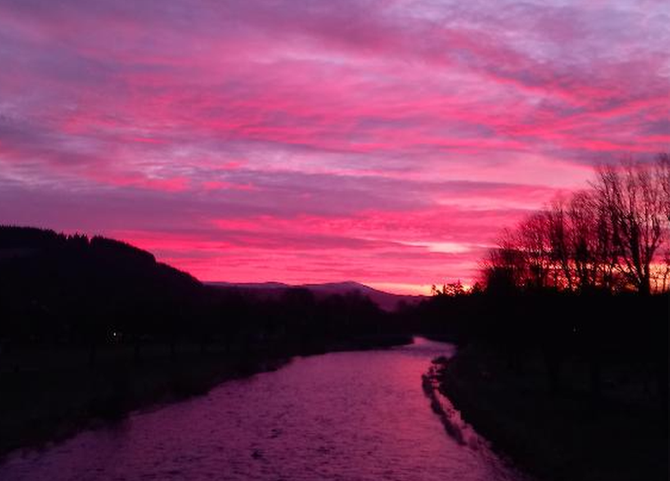 Peebles sunrise