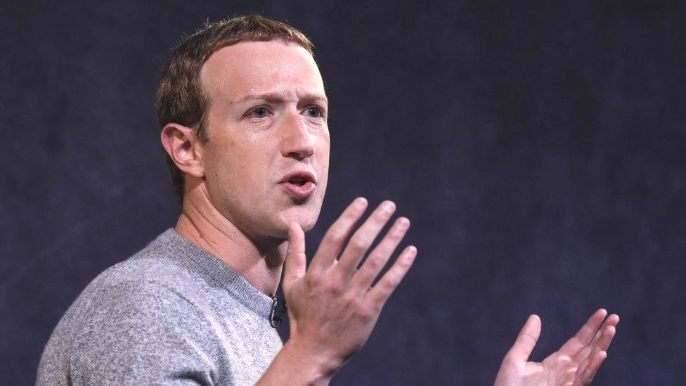 Facebook CEO Mark Zuckerberg speaks about the new Facebook News feature at the Paley Center For Media on October 25, 2019 in New York City.